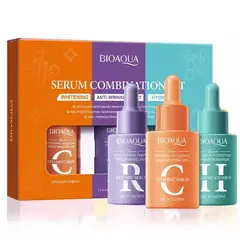 GENERICO - Set Trio De Serum Facial Retinol+ Vitamina C + Acido Hialuronico