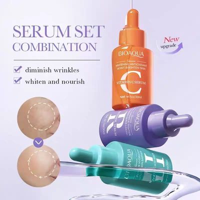 Imagen 2 del producto Set Trio De Serum Facial Retinol+ Vitamina C + Acido Hialuronico