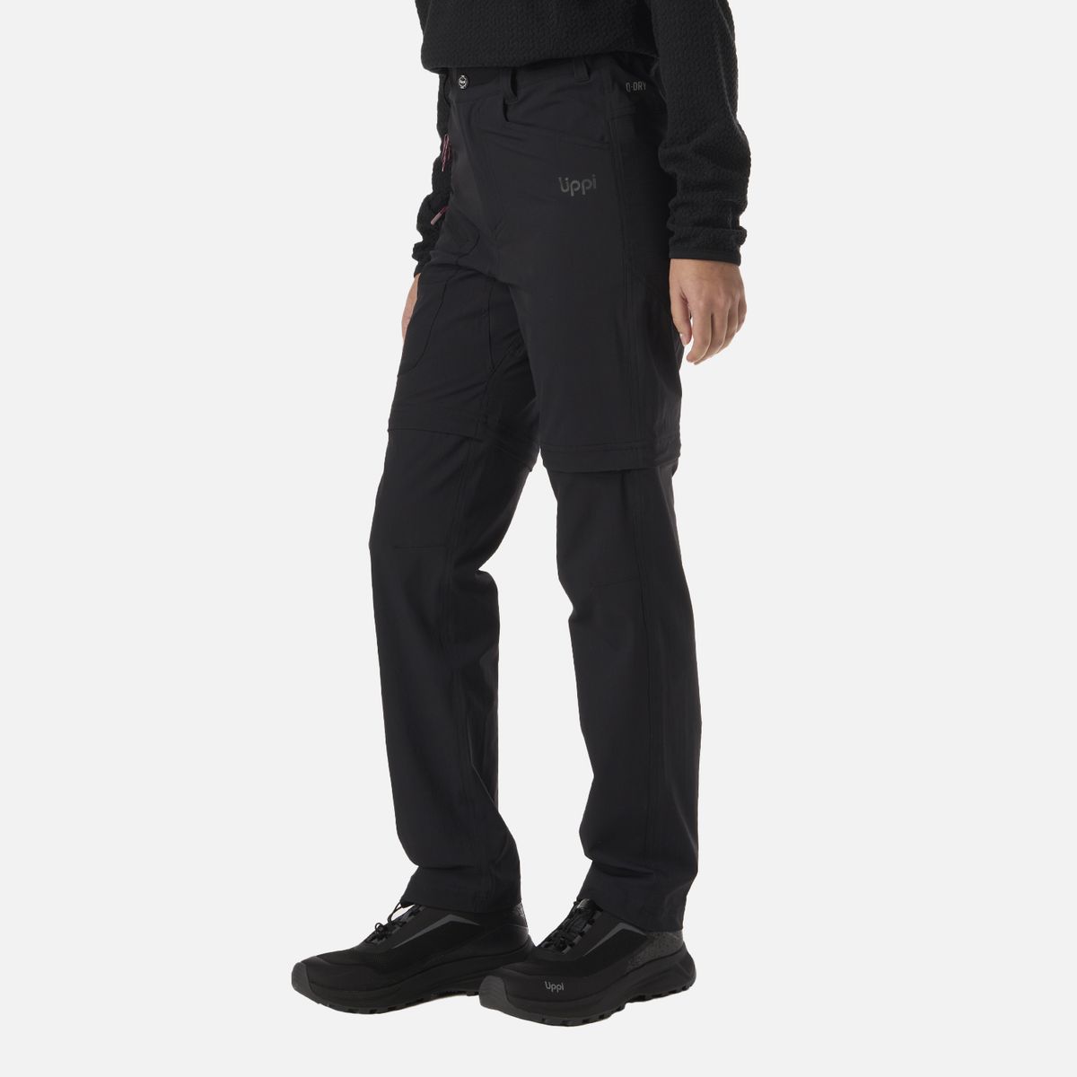 LIPPI - Pantalón Teen Girl Lennox Q-Dry Mix-2 Pants Negro Lippi