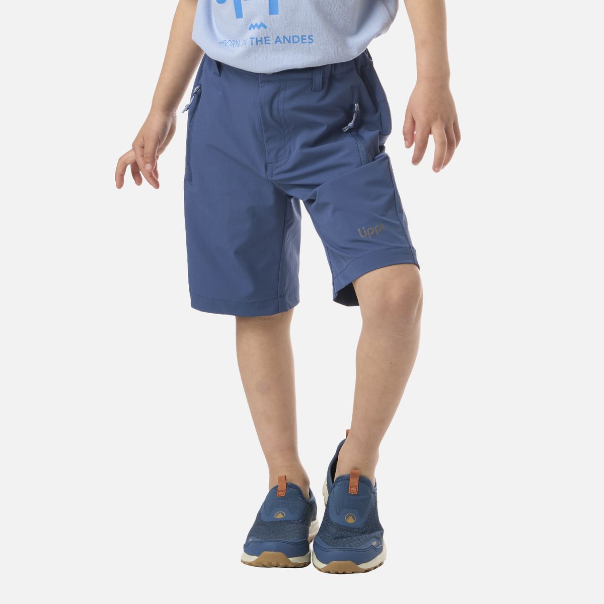 LIPPI - Short Niño Lennox Q-Dry Shorts Azul oscuro Lippi