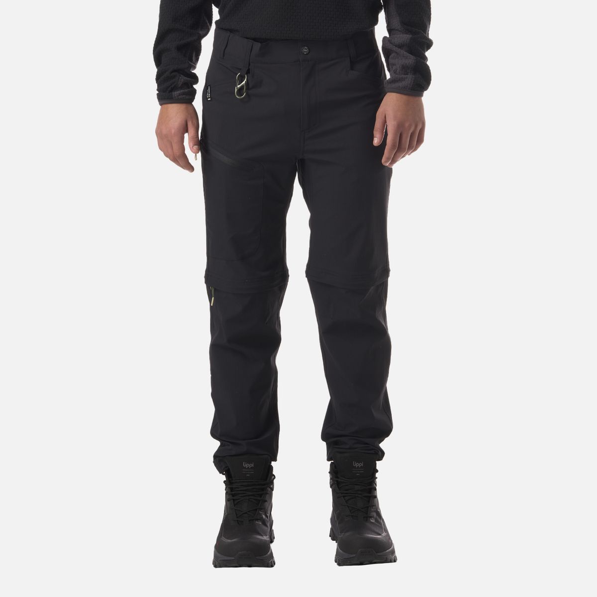 LIPPI - Pantalón Teen Boy Lennox Q-Dry Mix-2 Pants Negro Lippi