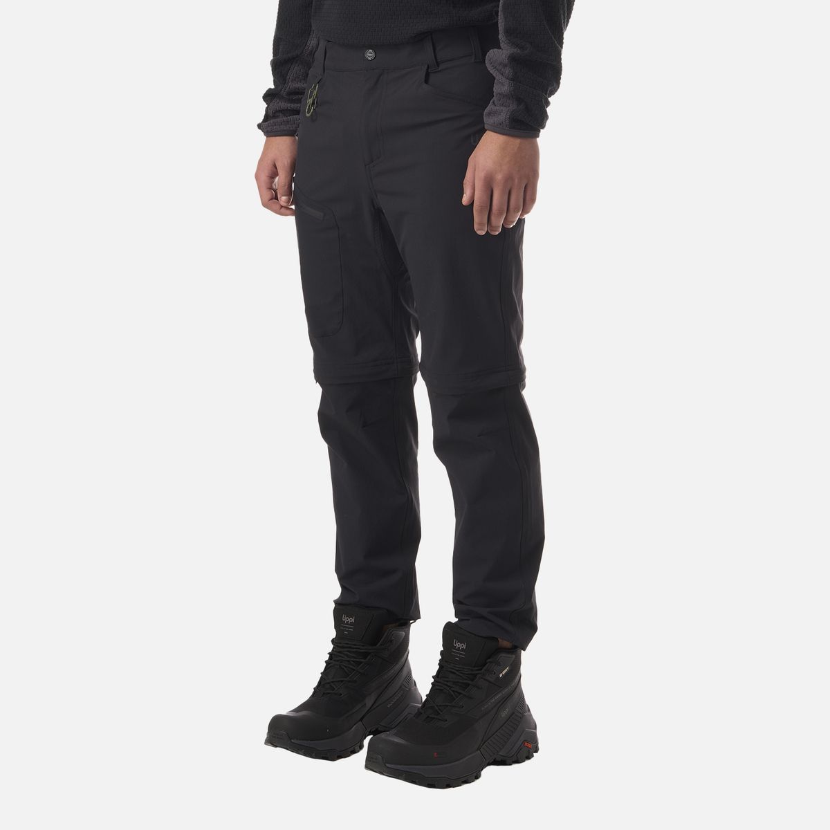 LIPPI - Pantalón Teen Boy Lennox Q-Dry Mix-2 Pants Negro Lippi