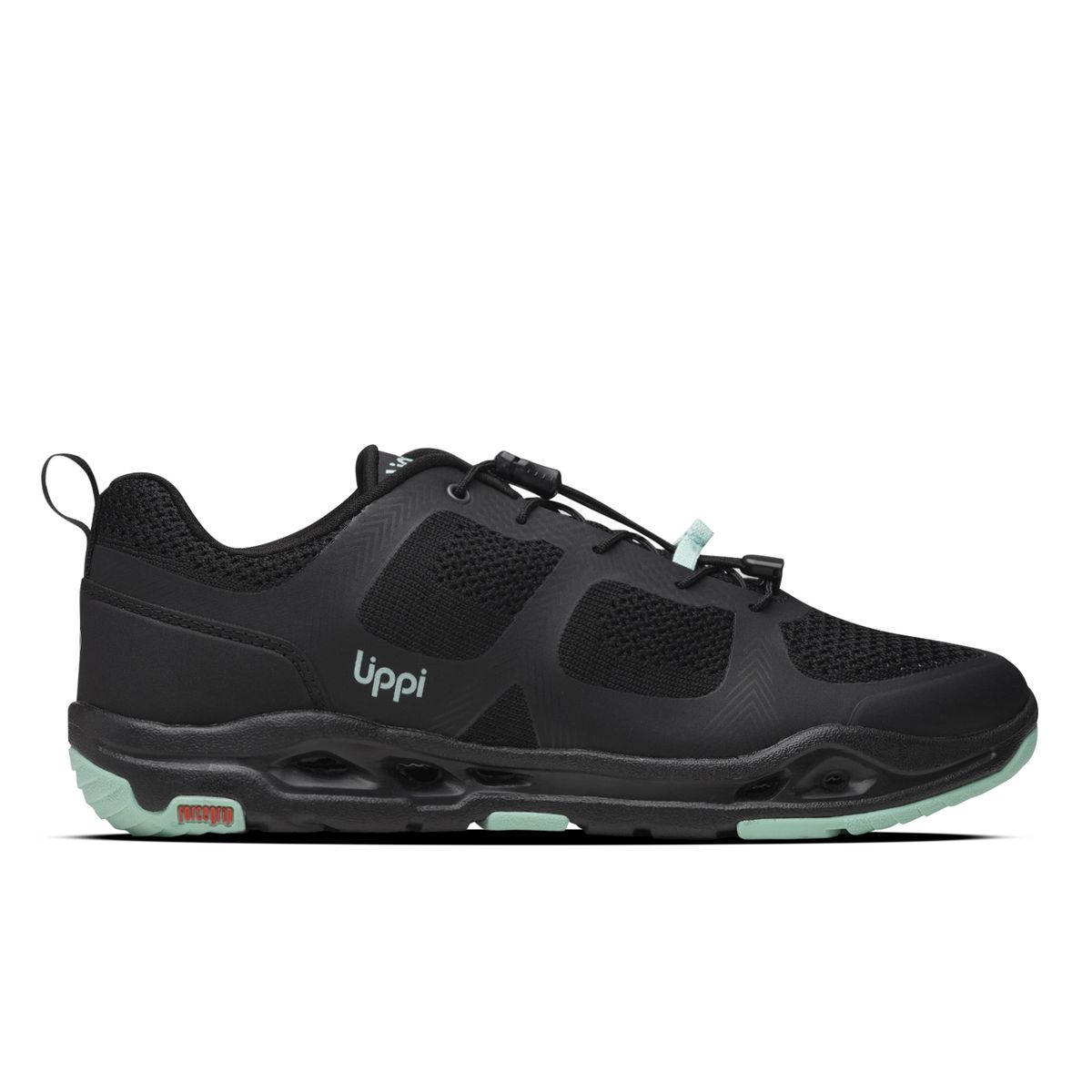 LIPPI - Zapatilla Mujer 4River Negro / Jade Lippi