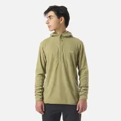 LIPPI - Polerón Teen Boy Mild Nano-F 1/4 Zip Hoody Verde