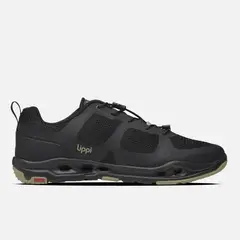 LIPPI - Zapatilla Hombre 4River Negro / Verde