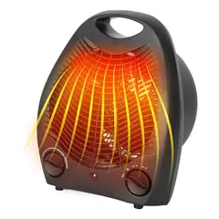 SUPERCENTER - Calefactor Calentador Eléctrico Termoventilador 2000w Blanconegro