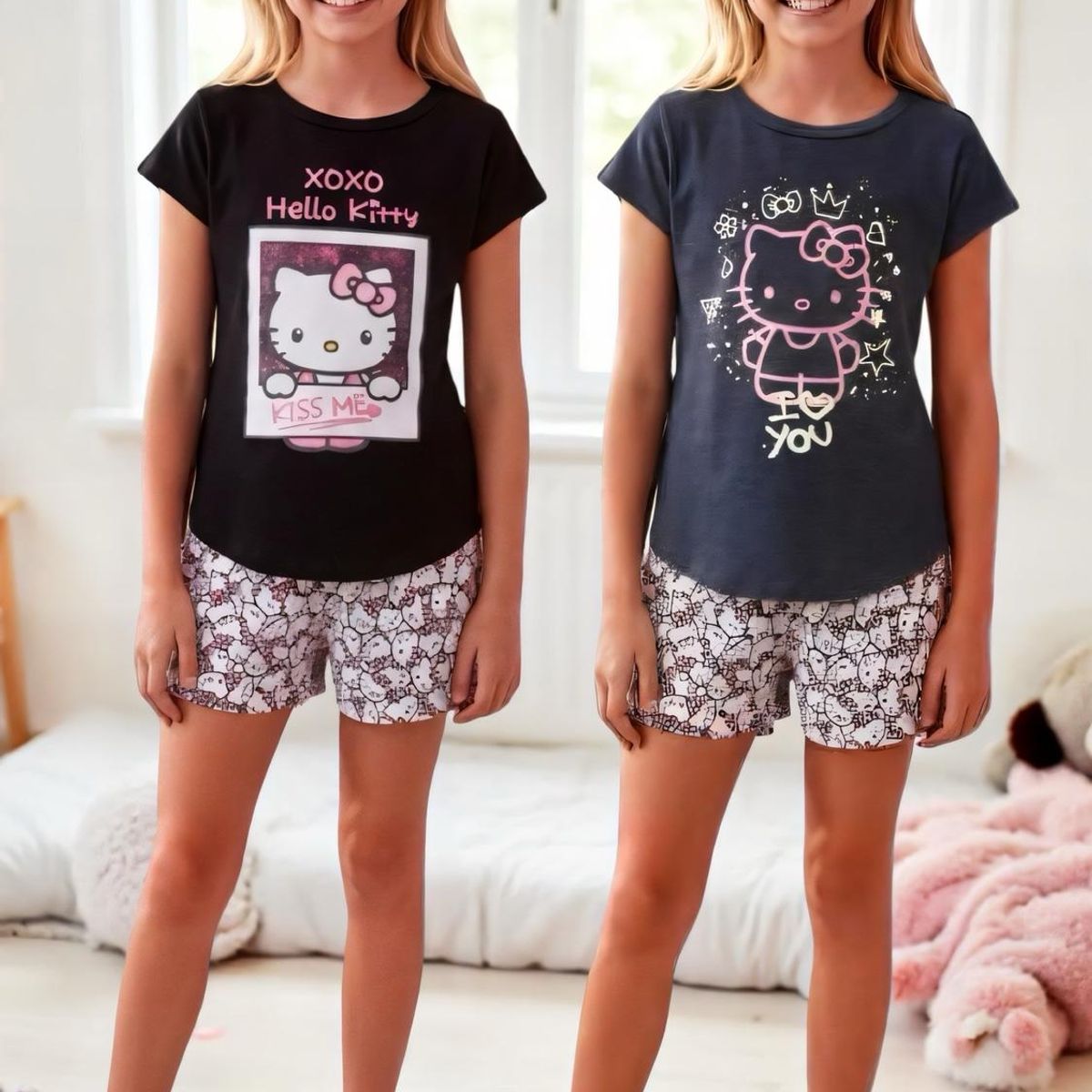 HELLO KITTY - Pack 2 Pijamas Niña Hello Kitty