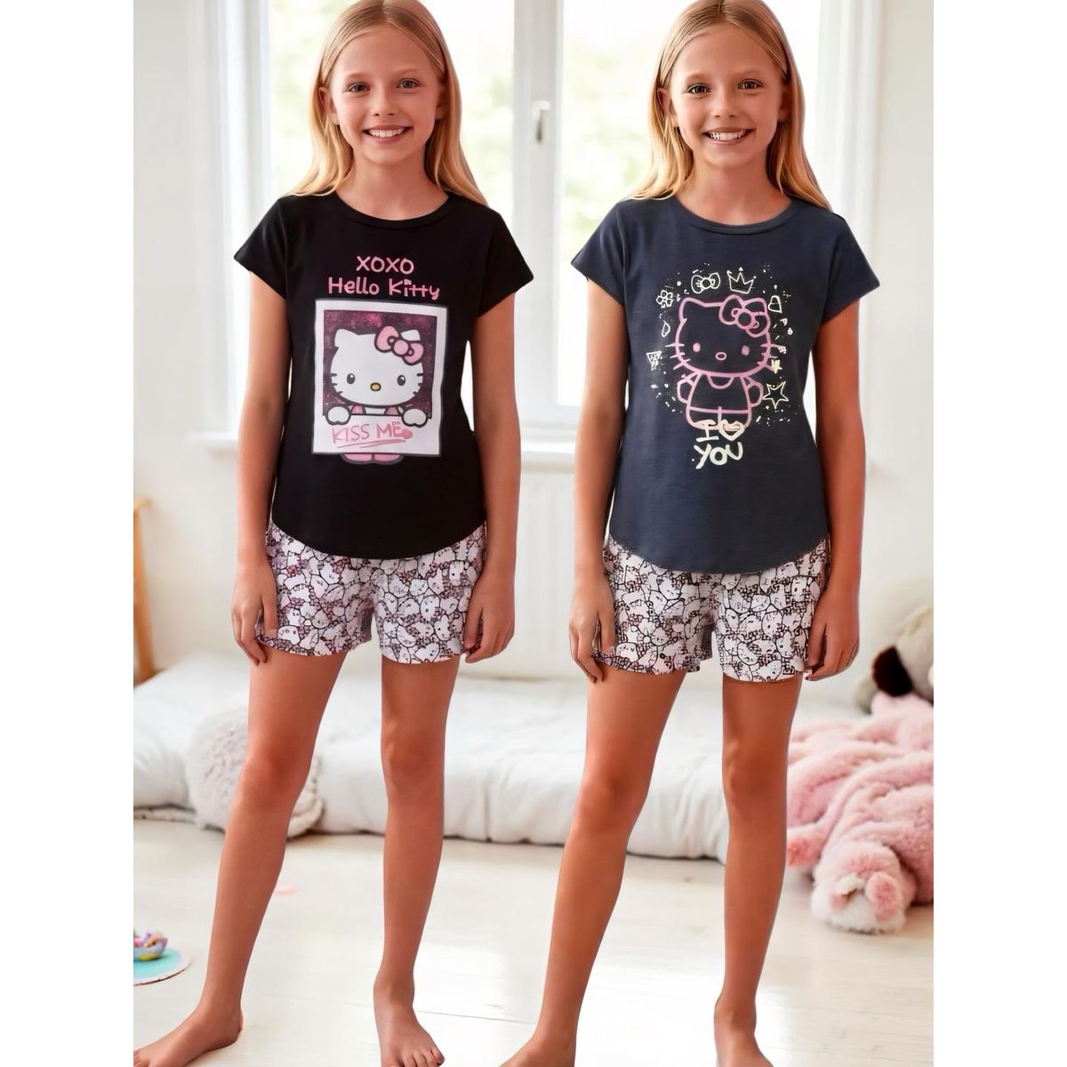 HELLO KITTY - Pack 2 Pijamas Niña Hello Kitty