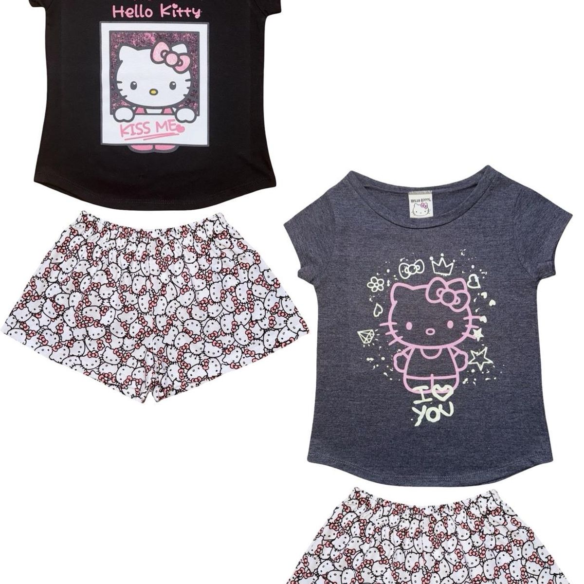 HELLO KITTY - Pack 2 Pijamas Niña Hello Kitty