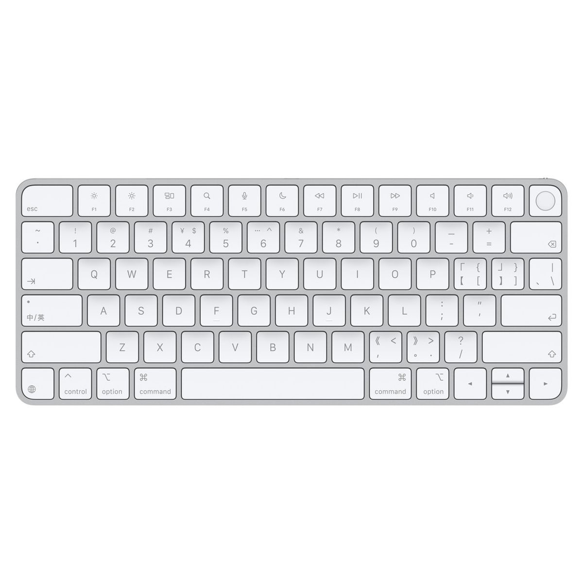 APPLE - Teclado Magic Keyboard Con Touch ID USB-C Inalámbrico Bluetooth