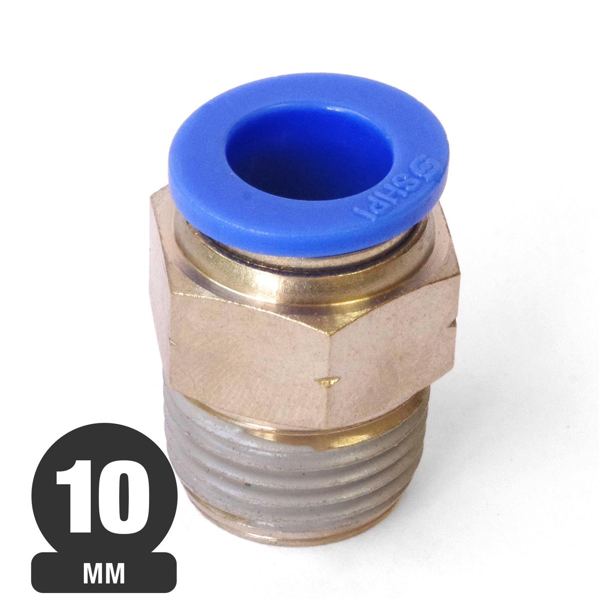 PUMA - Terminal de Conexion Rapida 10 mm con Rosca HE 12 SPC 10-04