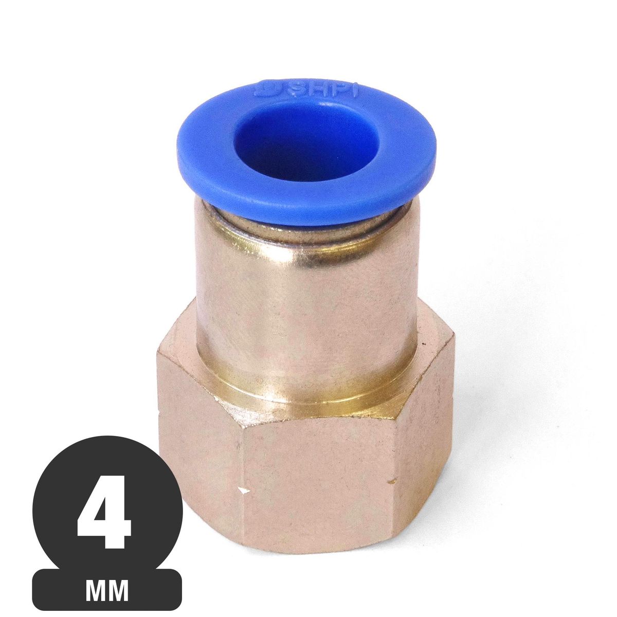 PUMA - Terminal de Conexion Rapida 4 mm con Rosca HI 18 SPCF 4-01