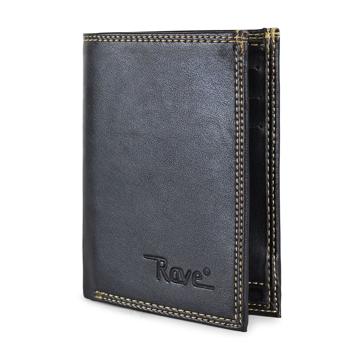 KUBAYOFF - Billetera con monedero Rave negra Kubayoff