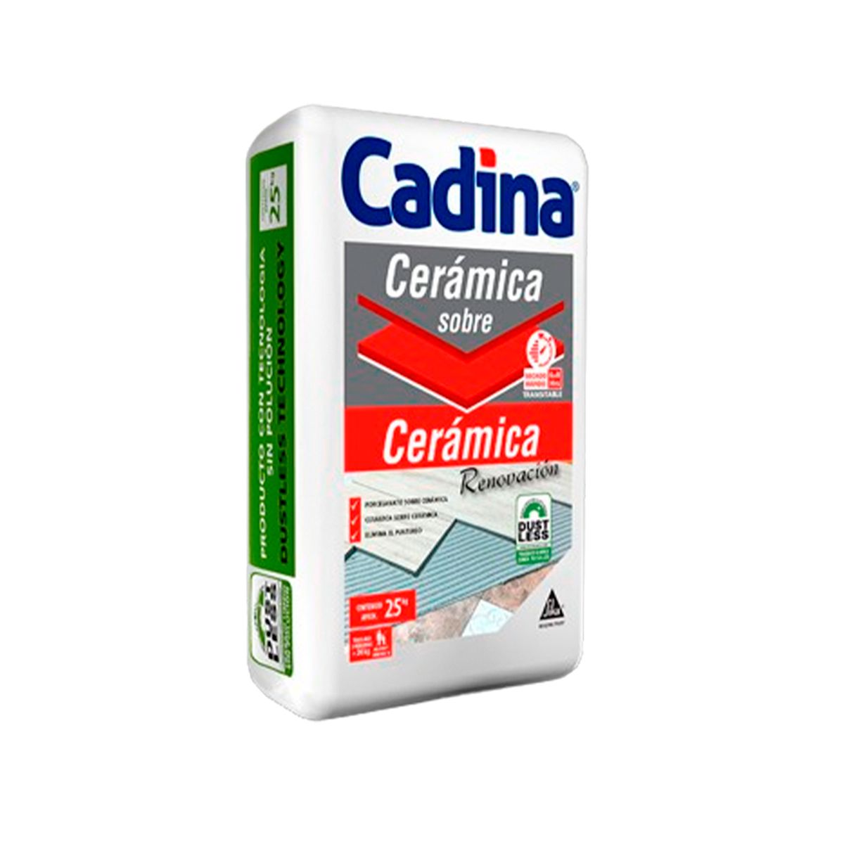SIKA - CADINA ADHESIVO POLVO RENOVACION (SA 25KG)