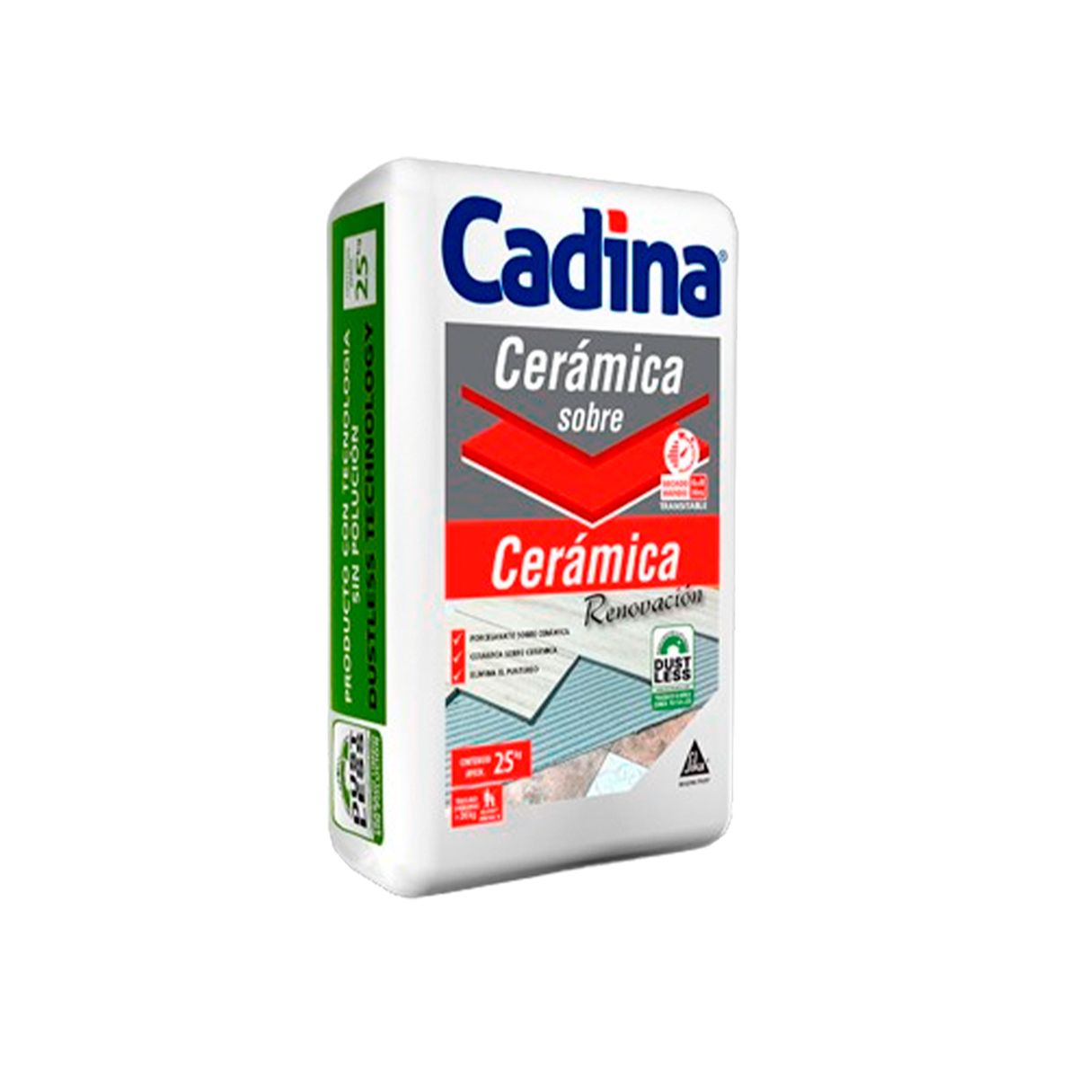 SIKA - CADINA ADHESIVO POLVO RENOVACION (SA 25KG)