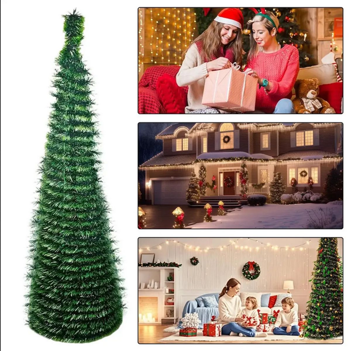 GENERICO - Arbol de Navidad Plegable 150cm
