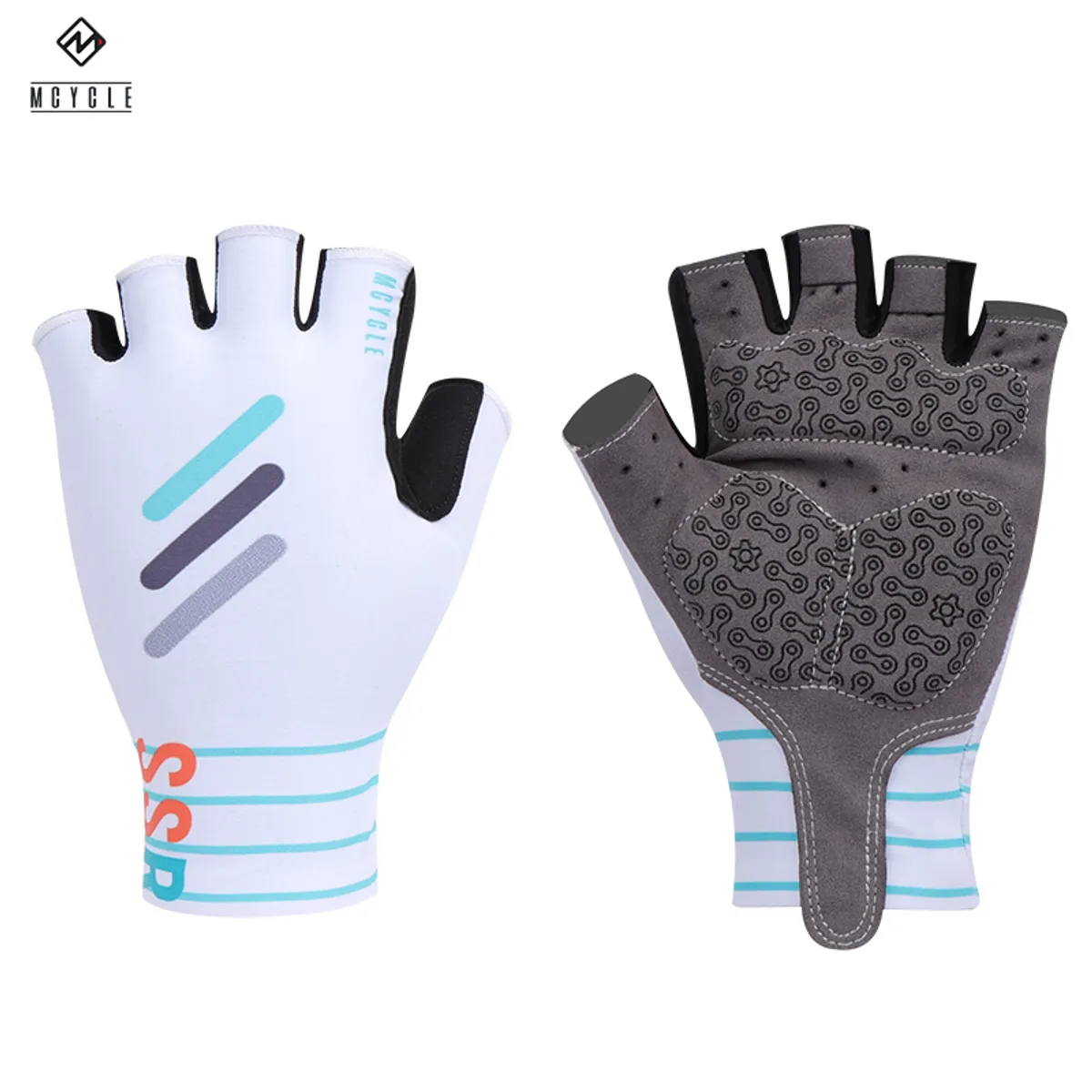 MCYCLE - GUANTE CORTO MS002 HALF TALLA M