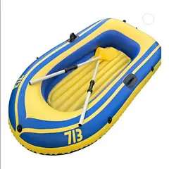 GENERICO - Bote Inflable con Remo