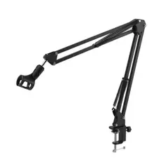 GENERICO - Brazo Soporte Metálico para Micrófono Articulado Ajustable