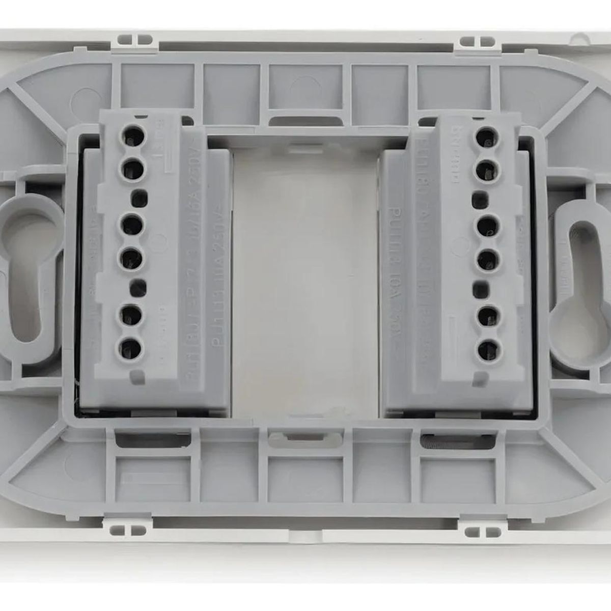 BTICINO - Enchufe Tomacorriente Doble 2P+T 10/16A PU1293 Luzica Bticino