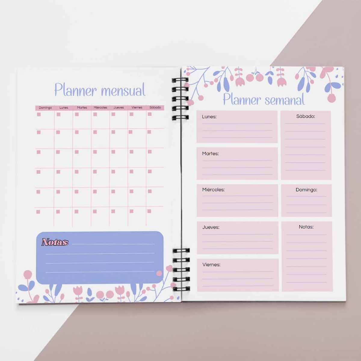 GENERICO - Agenda Enfermera Hair Pink