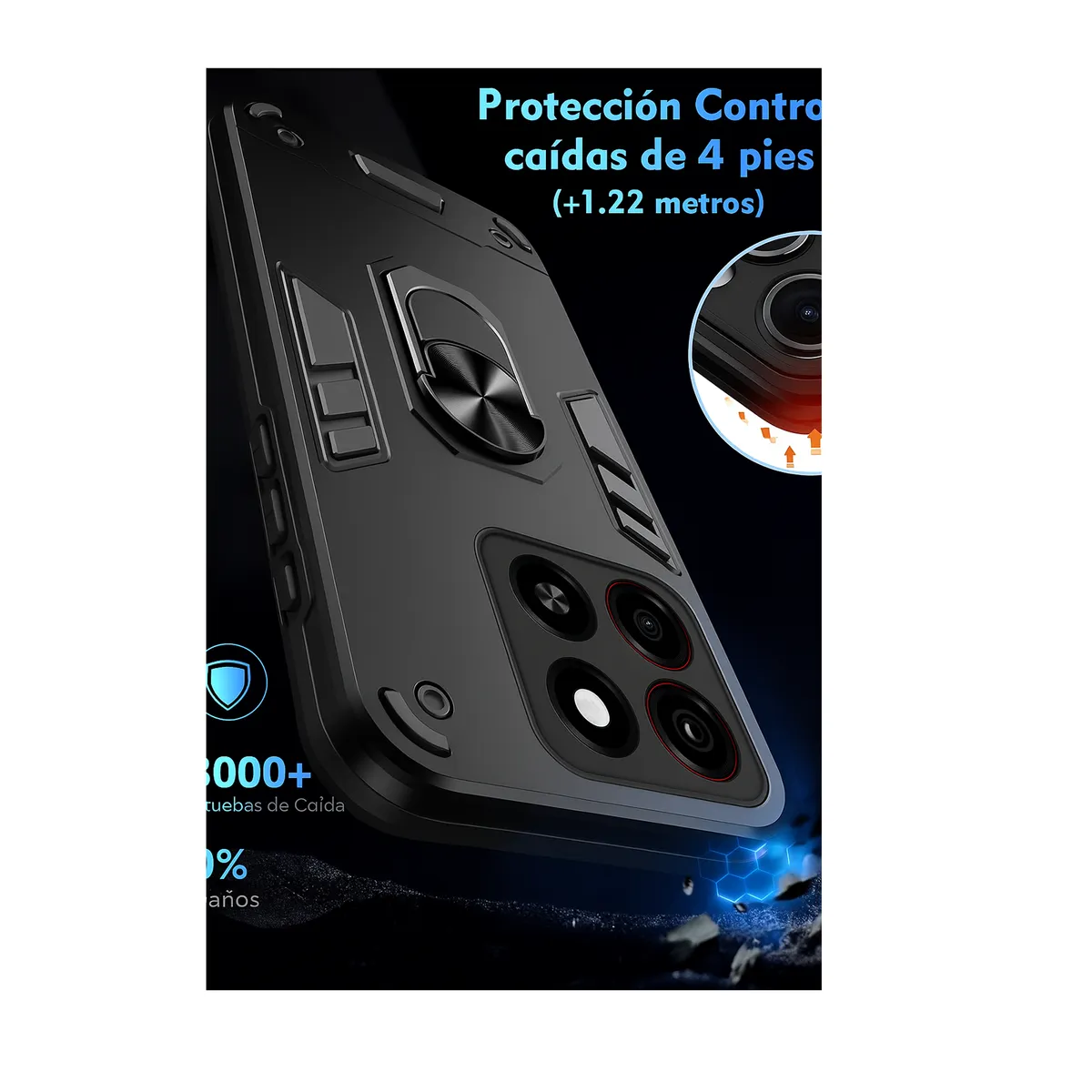 JOIGO - Carcasa Armadura Antigolpe Para Motorola G86