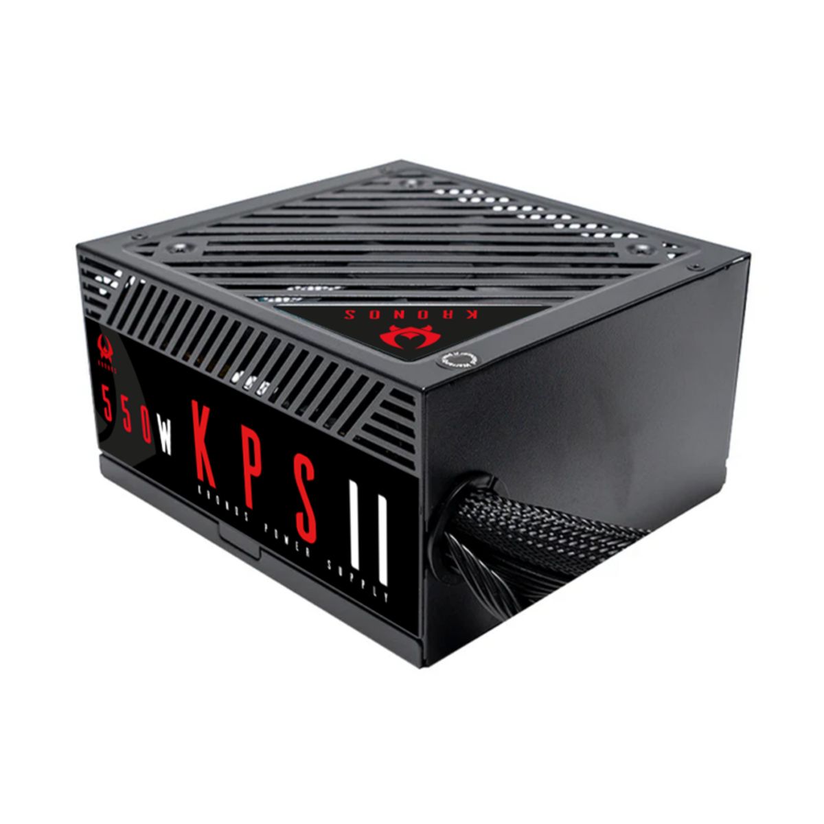 KRONOS - Fuente de poder ATX Kronos 550w, Certificada 80 Plus bronze