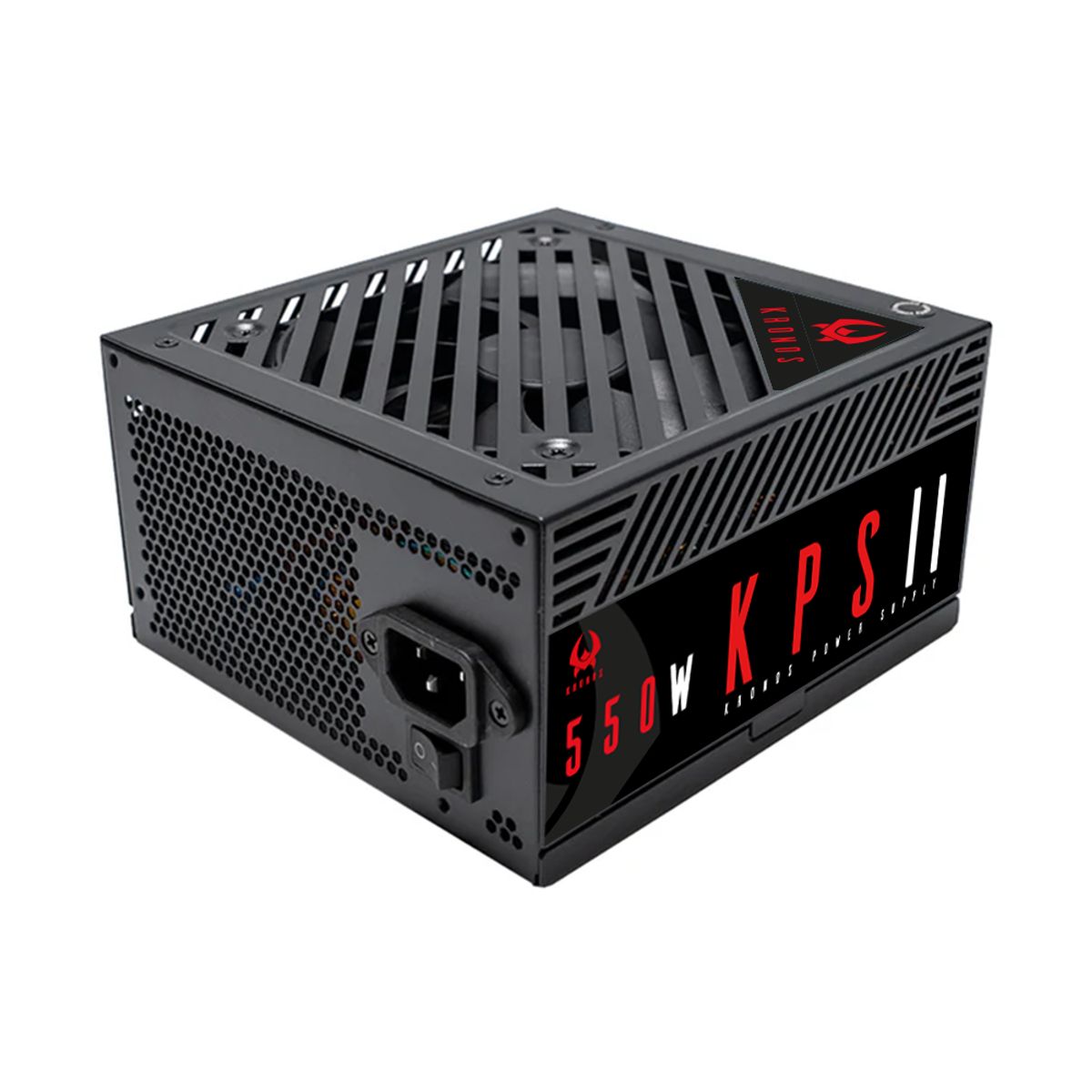 KRONOS - Fuente de poder ATX Kronos 550w, Certificada 80 Plus bronze