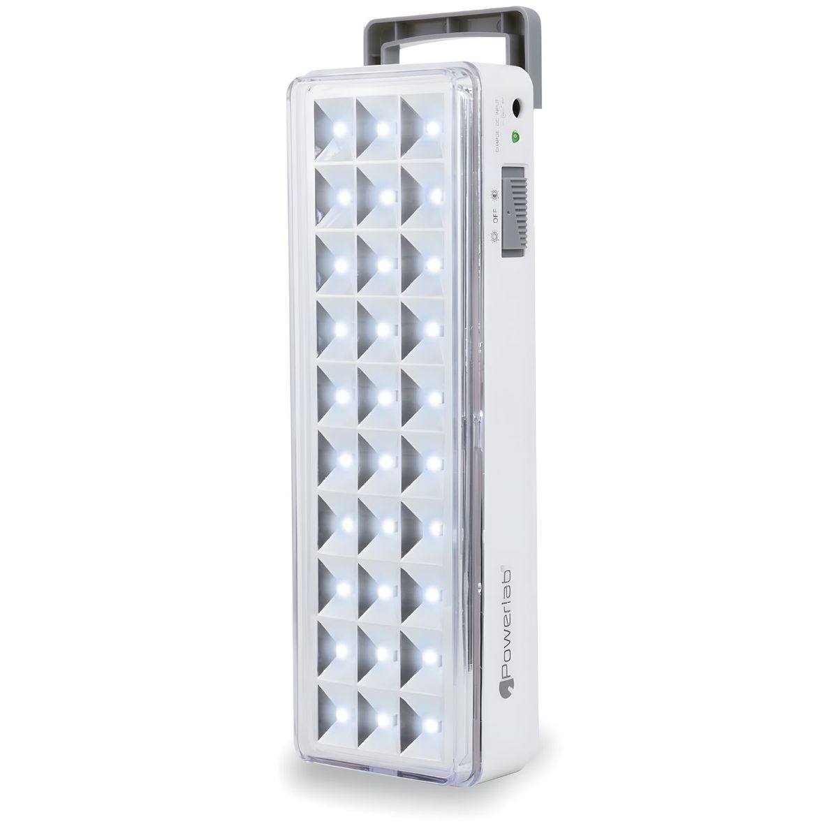 POWERLAB - Luz de Emergencia 30 LED Recargable y Ultra Brillante - SC