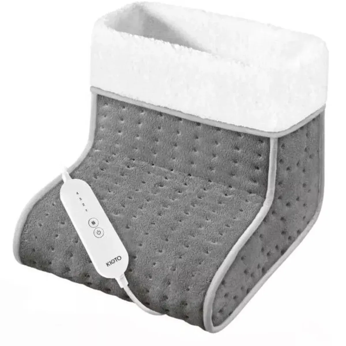 GENERICO - Calienta Eléctrico Pies Kioto 110w 4 Niveles Gris