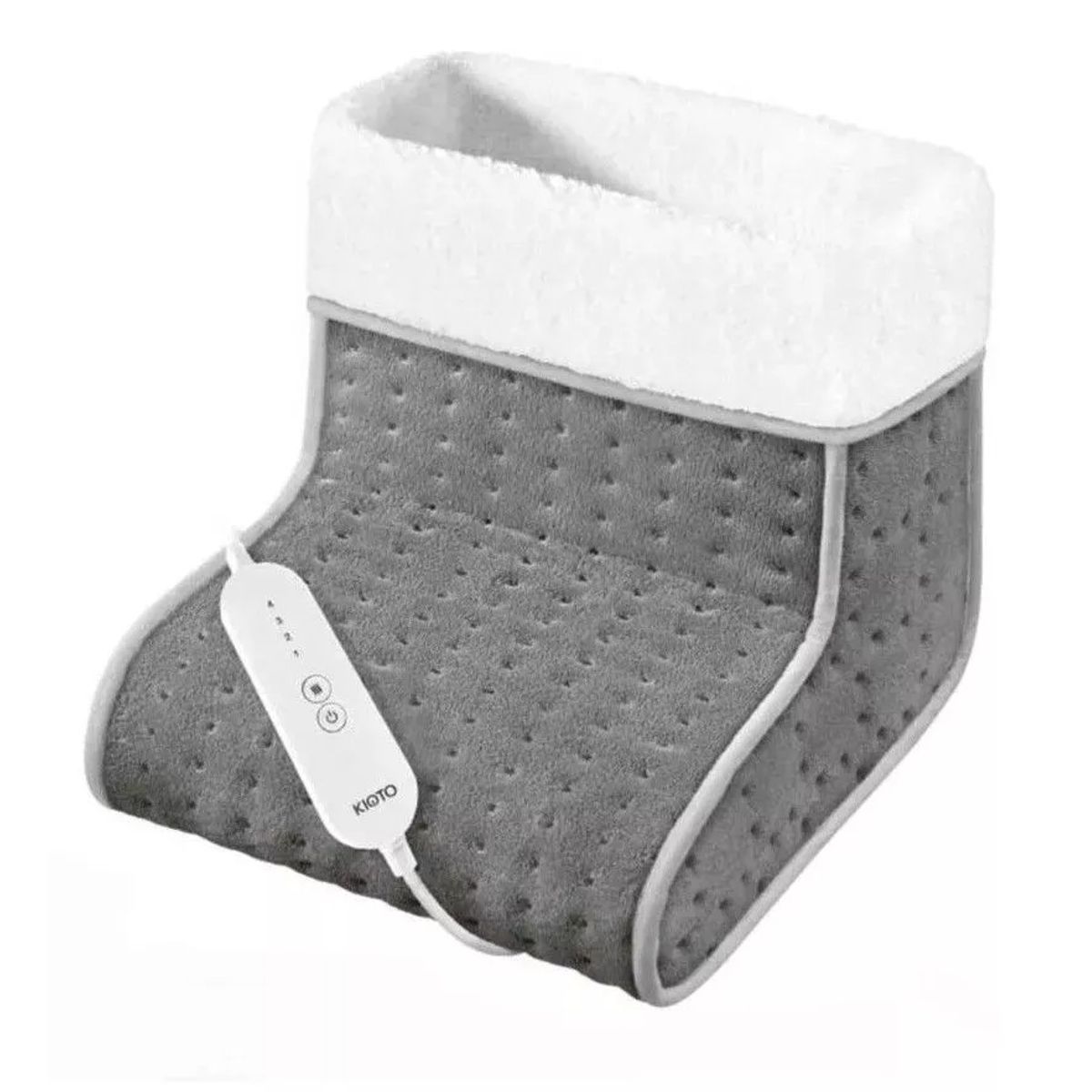 GENERICO - Calienta Eléctrico Pies Kioto 110w 4 Niveles Gris