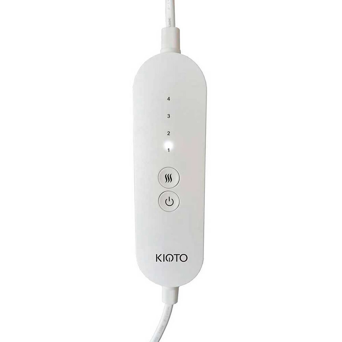 GENERICO - Calienta Eléctrico Pies Kioto 110w 4 Niveles Gris