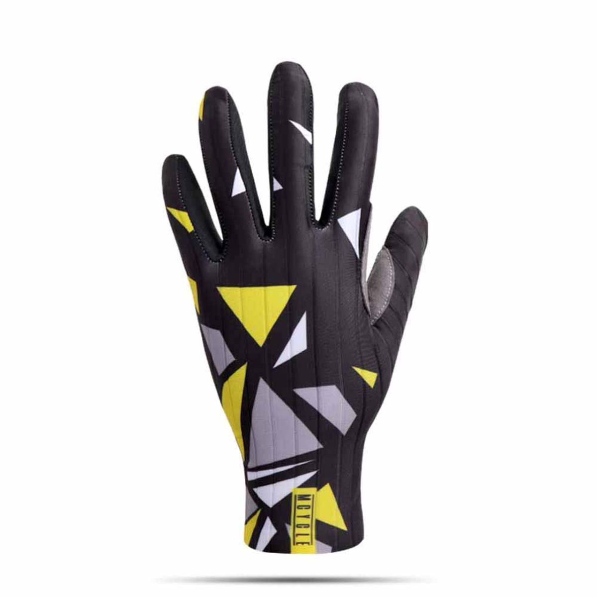 MCYCLE - Guante Largo Para Ciclismo Ms003 Negro/amarillo