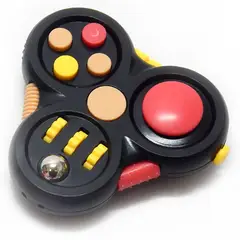 GENERICO - FIDGET CUBE SPINNER ANTIESTRÉS CON 12 FUNCIONES
