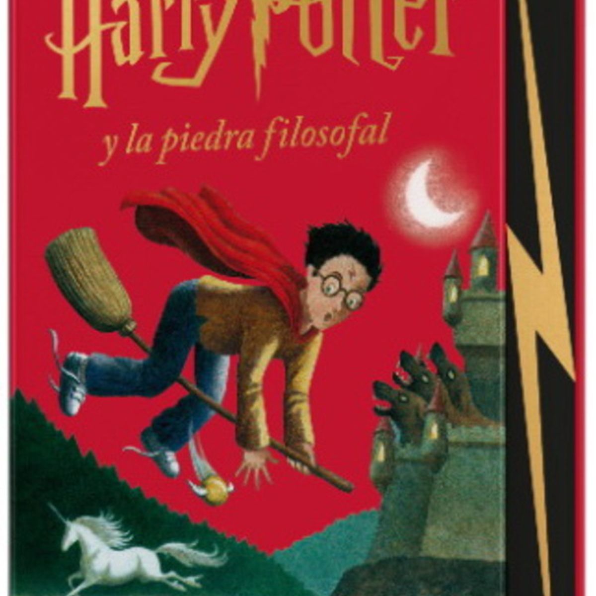 ANTARTICA LIBROS - Harry Potter Y La Piedra Filosofal 1 Conl Cantos Pintados TD