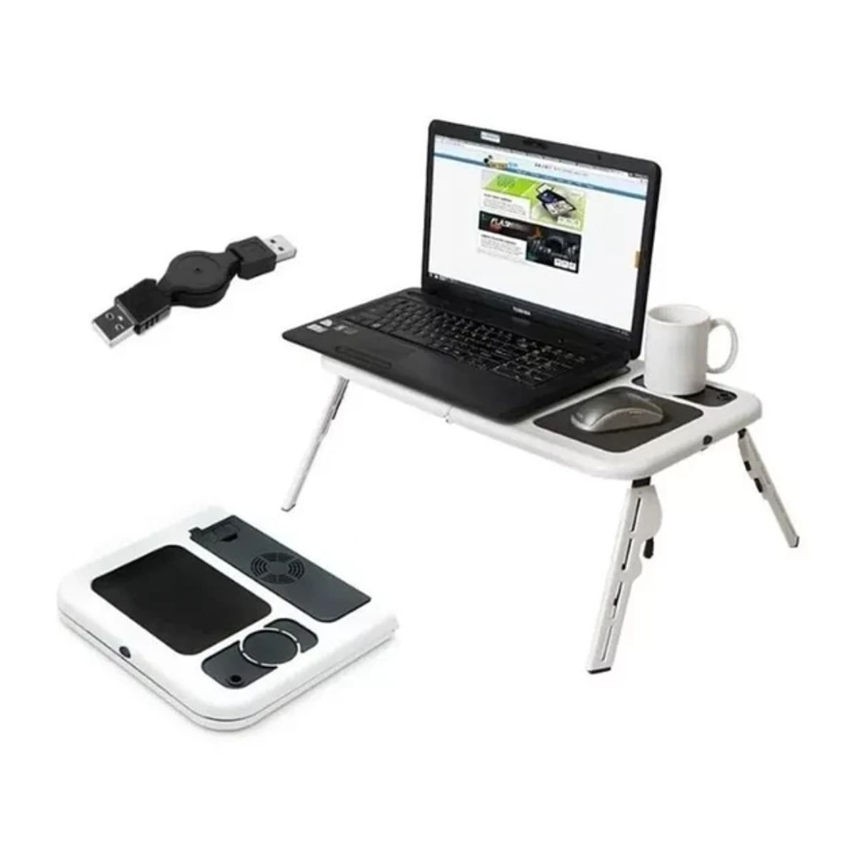 GENERICO - Mesa Plegable Ajustable Para Pc Notebook Table