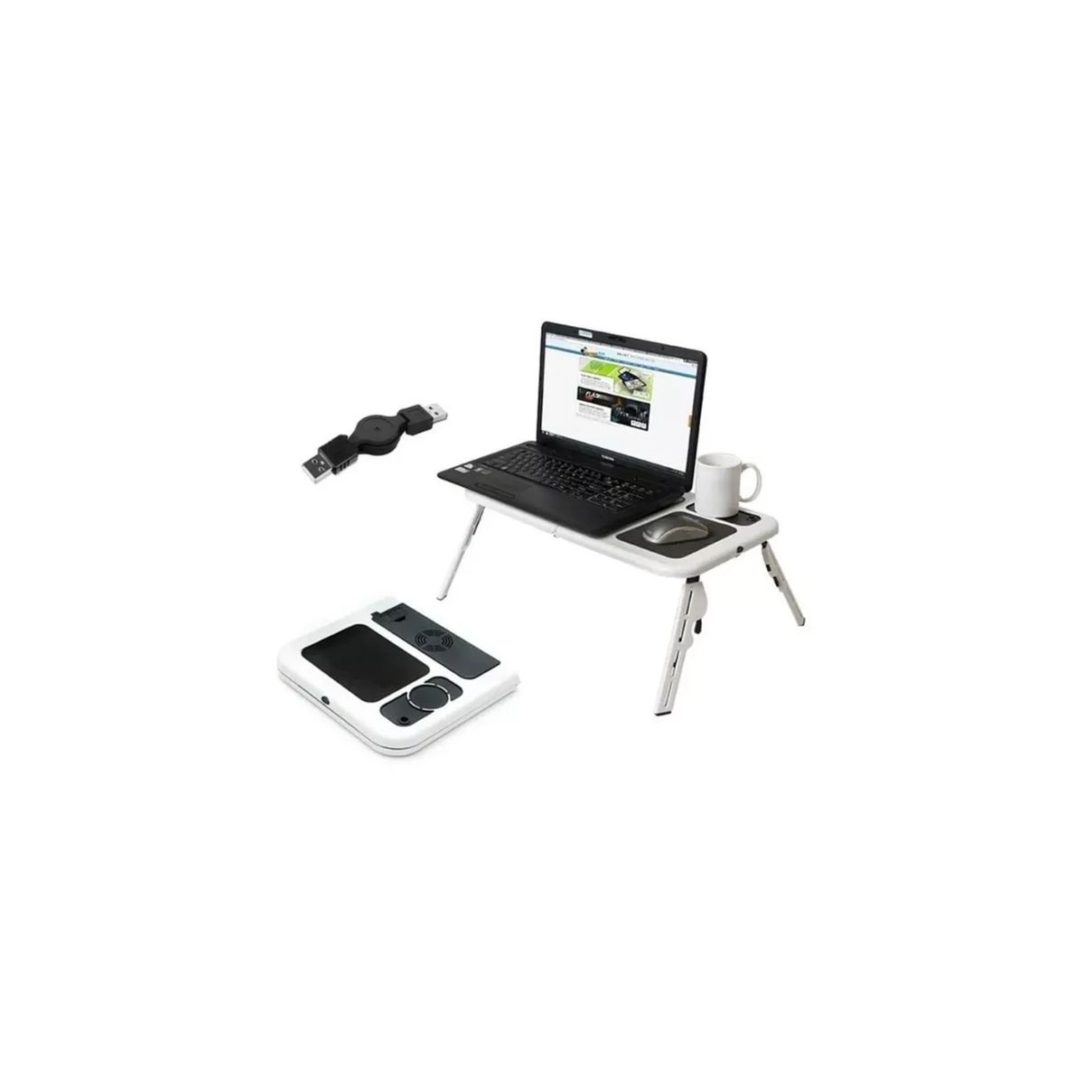 GENERICO - Mesa Plegable Ajustable Para Pc Notebook Table