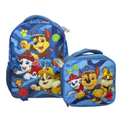 GENERICO - Mochila mas Lonchera paw patrol