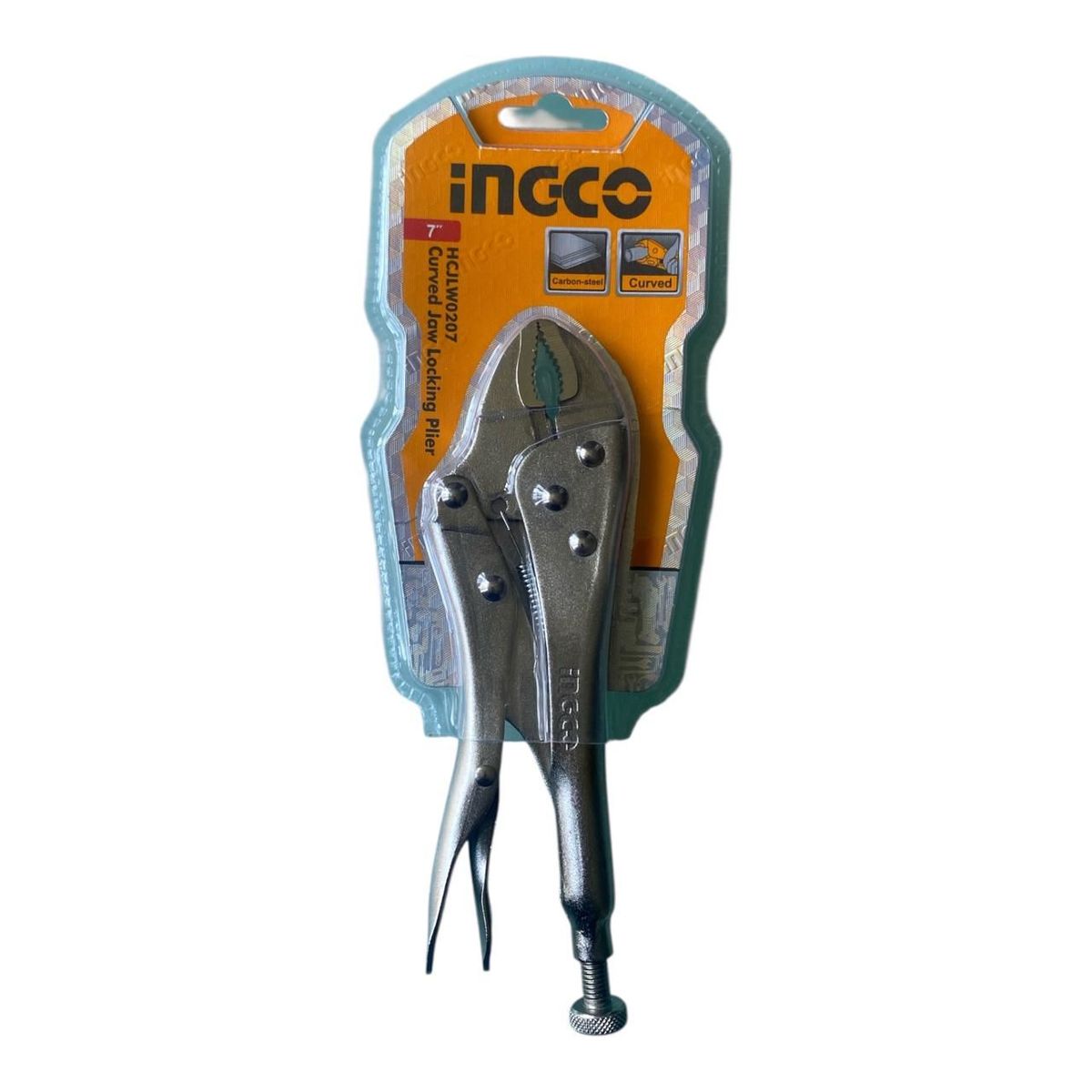 Alicate Llave Caiman Curva 7puLG Ingco HCJLW0207, marca INGCO - Foto Principal