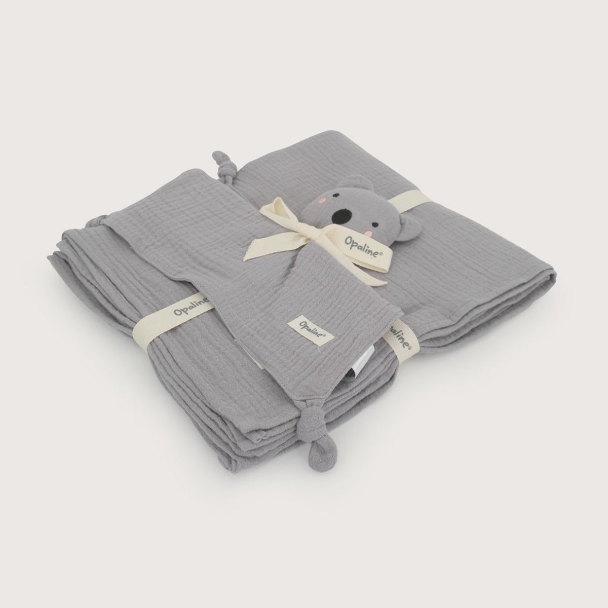 OPALINE - Manta con tuto bambula de niño