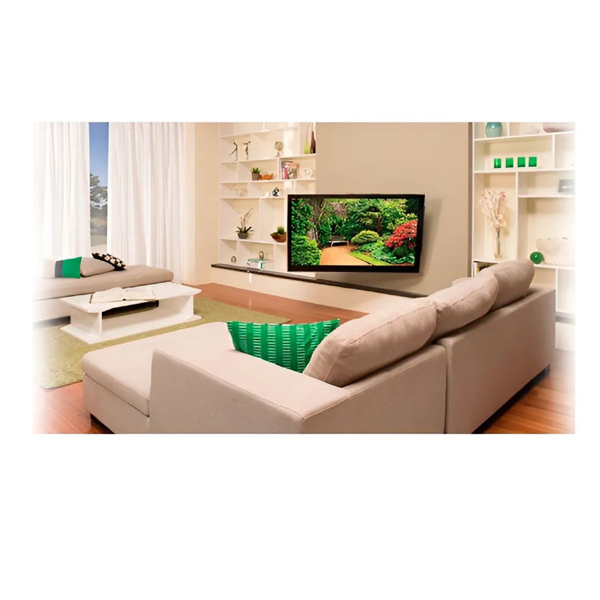 GENERICO - Soporte Televisor Tv Con Brazo 14-55 Pulgadas Hasta 50 Kilos