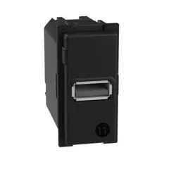 BTICINO - Módulo Cargador Individual Usb Tipo A 1 Módulo Living Now