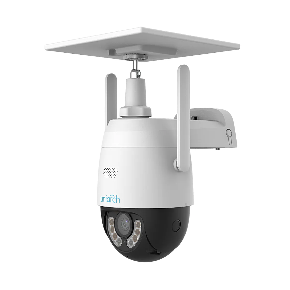 UNIARCH - Cámara IP Solar Uniarch 4G  3MP Audio Bidireccional Doble Luz