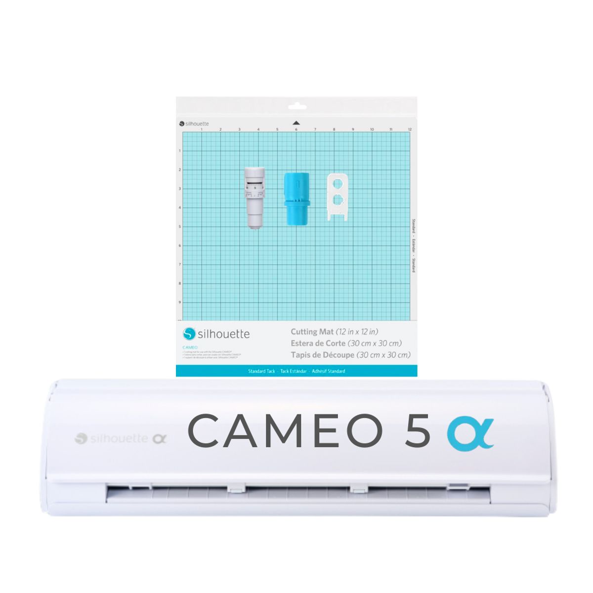 GENERICO - NUEVA Cameo 5 Alpha Blanca Plotter de Corte