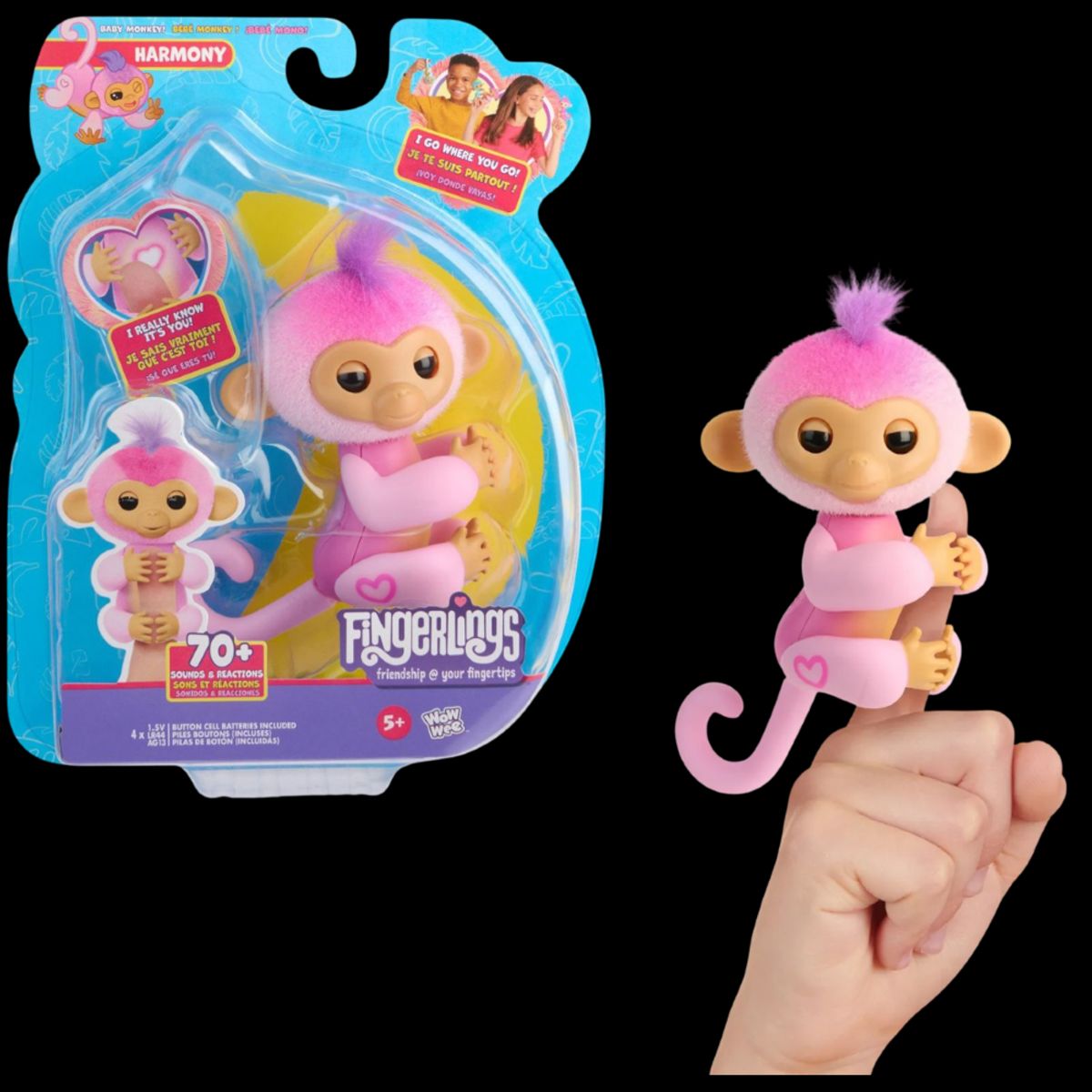 GENERICO - Fingerlings Monos Interactivos De Juguetes