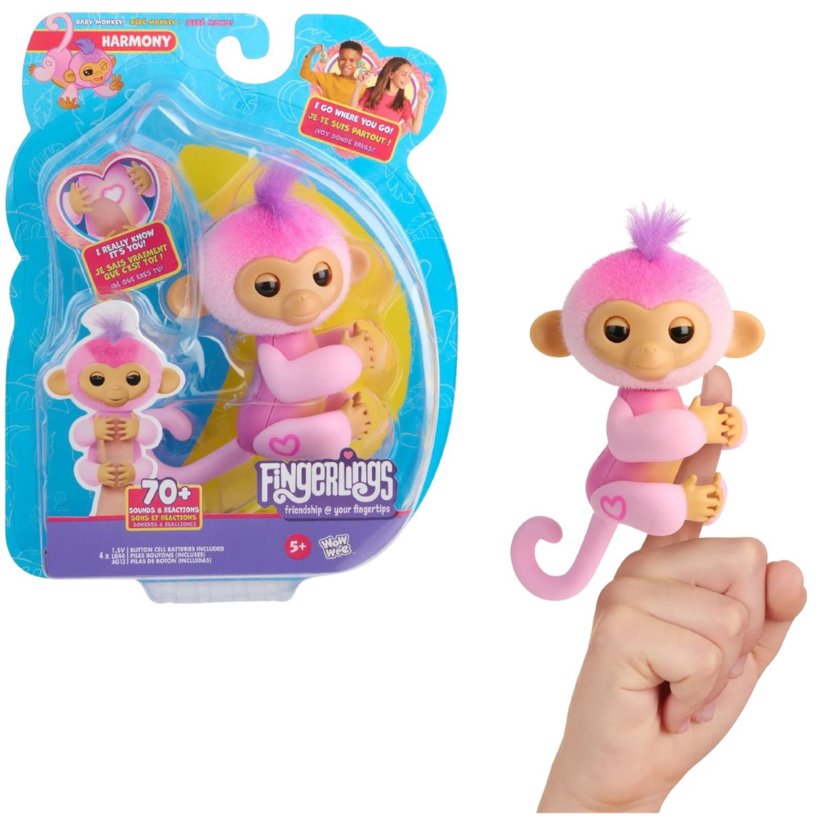 GENERICO - Fingerlings Monos Interactivos De Juguetes