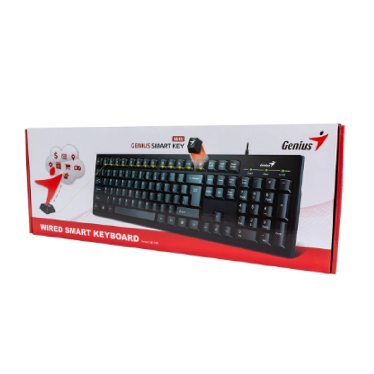GENERICO - Teclado Genuis Smart KB-100 Alambrico USB