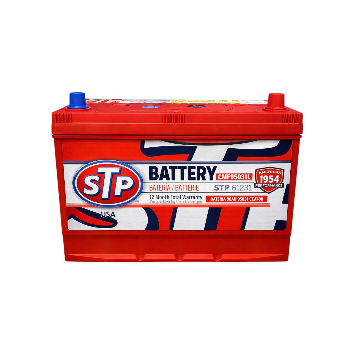 STP - Batería de Auto 90 Ah Positivo Derecho 700 CCA