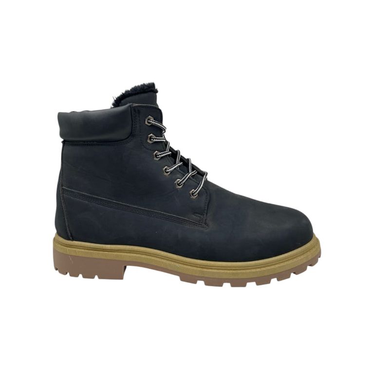 Botín Negro Chiporro Hombre