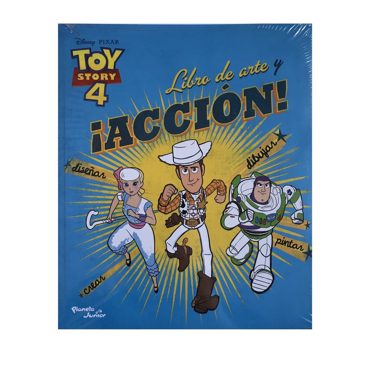 PLANETA JUNIOR - Libro Infantil Toy Story 4 Libro de Arte y ¡ Acción